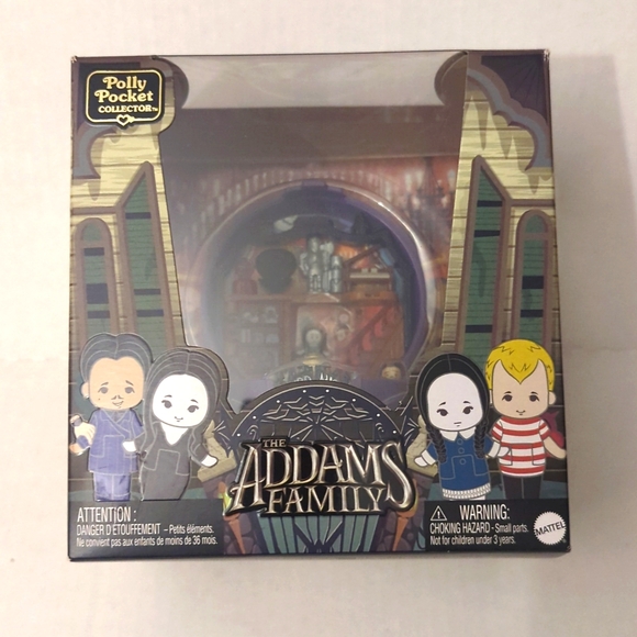 Mattel Collectors Polly Pocket The Addams Family Brand New Sealed - Picture 1 of 6